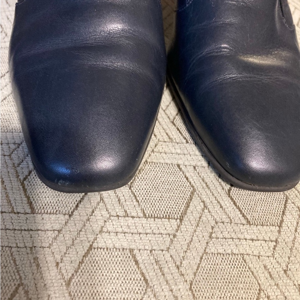 Naturalizer flex blue/navy leather slingback pumps 7w - Picture 5 of 5